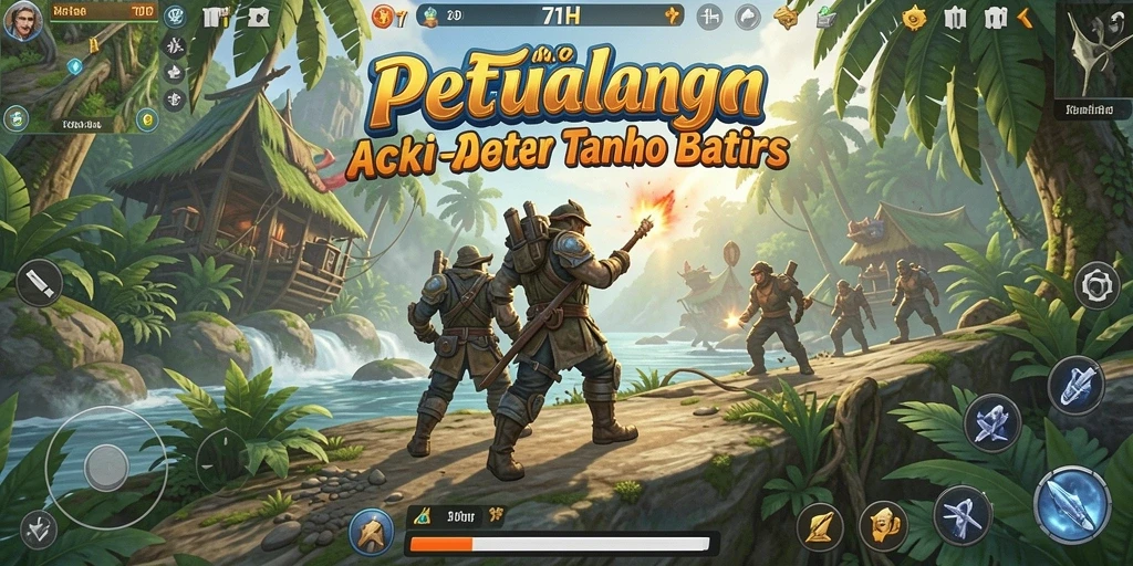 Gameplay Action yang mendebarkan dengan grafik terbaik.