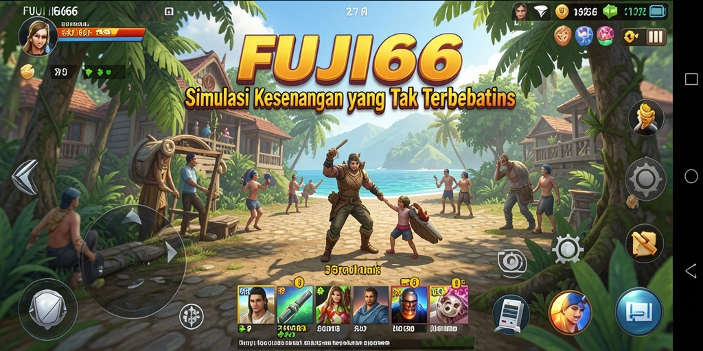 Tampilan screenshot FUJI66 menampilkan momen seru dalam gameplay Simulation.
