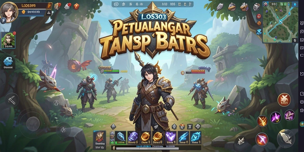 Screenshot dari gameplay mendebarkan di dunia MMORPG LOS303.
