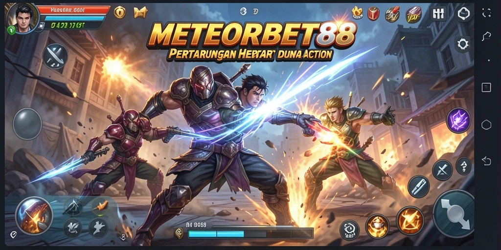 Tangkapan layar gameplay epik dari METEORBET88 yang menunjukkan aksi mendebarkan.