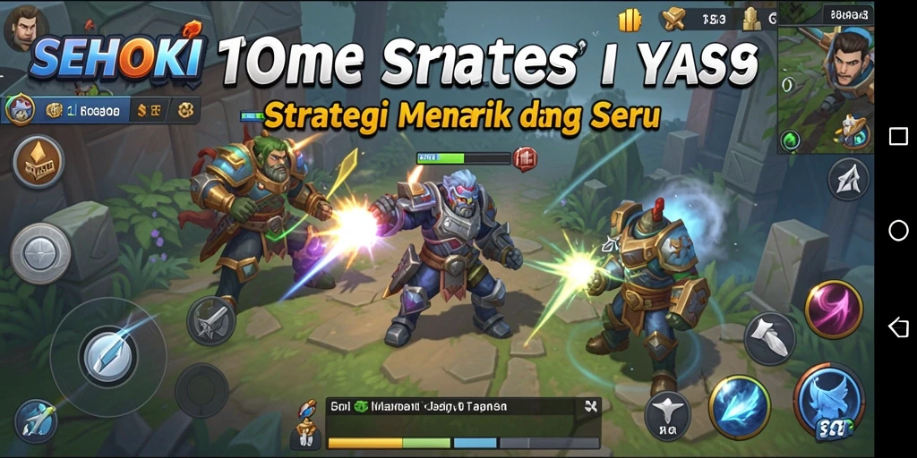 Tampilan gameplay menarik SEHOKI dengan strategi yang mendalam.