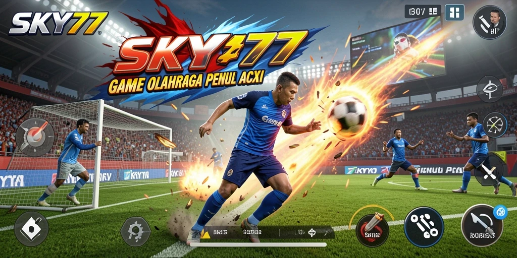 Tampilan menarik gameplay <strong>SKY77</strong> yang penuh aksi olahraga.