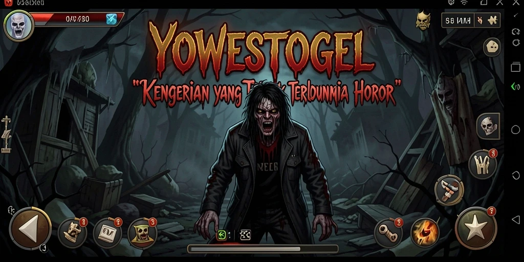 Gameplay YOWESTOGEL yang penuh ketegangan dan kengerian.